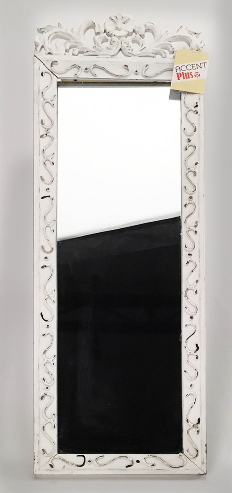 ELEGANT WHITE WALL MIRROR Default Title