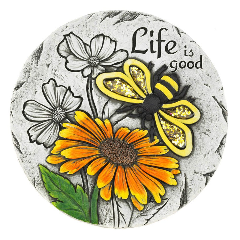 LIFE IS GOOD SUNFLOWER STEPPING STONE Default Title