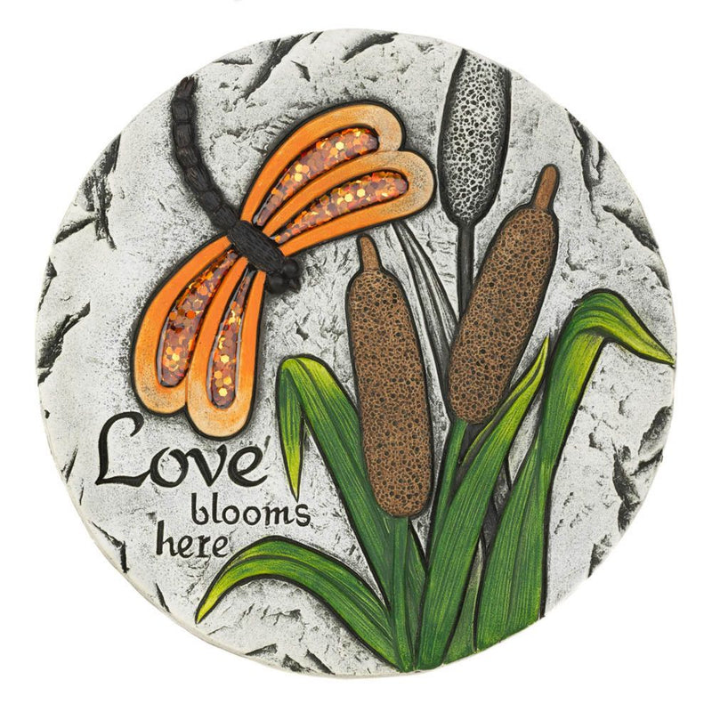 LOVE BLOOMS HERE STEPPING STONE Default Title