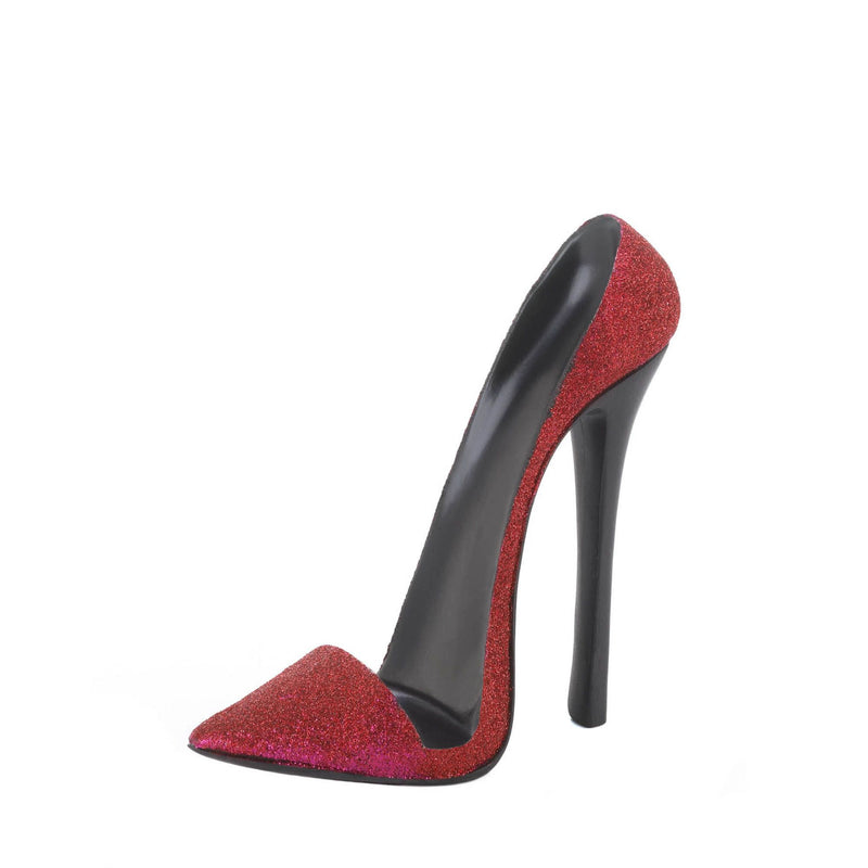 SPARKLE RED SHOE PHONE HOLDER Default Title