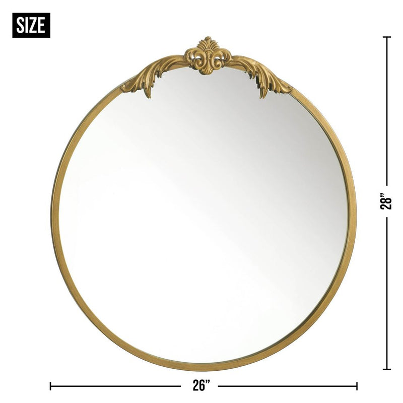 ORNATE GOLD WALL MIRROR Default Title
